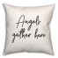 Angels Gather Here 18x18 Spun Poly Pillow
