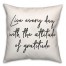 Attitude Of Gratitude 18x18 Spun Poly Pillow