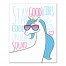 Stay Cool Unicorn  Wall Art