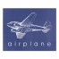 A is for Airplane  Wall Art