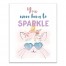 Born To Sparkle  Wall Art