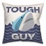 Tough Shark Guy Pillow