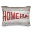 Home Run Pennant  14x20 Spun Poly Pillow