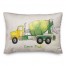 Watercolor Cement Truck  14x20 Spun Poly Pillow