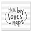 This Boy Loves Naps Wall Art