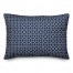 Navy Geometric Hexagon 14x20 Indoor / Outdoor Pillow