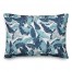 Navy Palm Pattern 14x20 Indoor / Outdoor Pillow