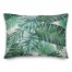 Green Palm Pattern 14x20 Indoor / Outdoor Pillow