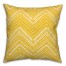 Yellow Aztec Chevron 18x18 Indoor / Outdoor Pillow