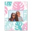 Pink Teak Jungle Pattern 11x14 Personalized Canvas Wall Art