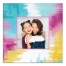 Colorful Painted Frame 20x20 Personalized Canvas Wall Art