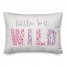 Little but Wild Cheetah Print 14x20 Spun Poly Pillow