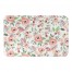 Blush Flowers Pattern 34x21 Bath Mat
