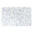 Watercolor Raindrops 34x21 Bath Mat