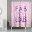Fab You Lous Cheetah 71x74 Shower Curtain
