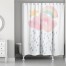 Watercolor Rain Sky 71x74 Personalized Shower Curtain