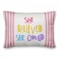 She Believed So She Did 14x20 Spun Poly Pillow