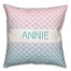 Mermaid Scales 18x18 Personalized Spun Poly Pillow