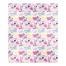 Pink Confetti Pattern 50x60 Sherpa Fleece Blanket