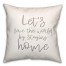 Let's Save the World 18x18 Spun Poly Pillow
