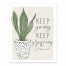 Keep Going Keep Growing 8x10 Tabletop Canvas