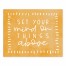 Set Your Mind On Things Above 8x10 Tabletop Canvas