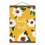 Breathe In Breathe Out 12x16 Teak Hanging Canvas