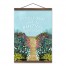 Difficult Roads Lead to Beautiful Destinations 12x16 Teak Hanging Canvas