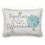 Together We Can Make A Difference 14x20 Spun Poly Pillow