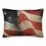 Rustic American Flag 14x20 Spun Poly Pillow