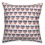American Flag Heart Pattern 18x18 Spun Poly Pillow