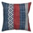 American Patterned Stripes 18x18 Spun Poly Pillow
