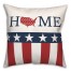 Home American Flag 18x18 Spun Poly Pillow