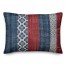 American Patterned Stripes 14x20 Spun Poly Pillow