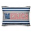 Merica Flag Letters 14x20 Spun Poly Pillow