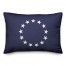 Blue Vintage Flag 14x20 Spun Poly Pillow