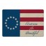 Vintage American Flag 27x18 Floor Mat