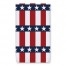 American Stars and Stripes Pattern 16x25 Towel