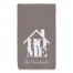 Home Icon and Name 16x25 Personalized Towel
