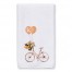 Peach Bike Monogram 16x25 Personalized Towel