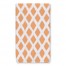 Peach Diamond Pattern 16x25 Towel