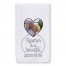 Together Heart Picture 16x25 Personalized Towel