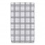 Grey and Black Plaid Pattern  16x25 Towel