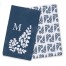 Pressed Fern Monogram Textiles Collection