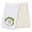 Monogram Lemon Wreath Textiles Collection
