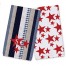 Monogram Patchwork Stars and Stripes Textiles Collection