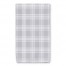 Grey Plaid Pattern 16x25 Towel