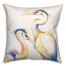 Yellow and Blue Cranes 20x20 Indoor / Outdoor Pillow