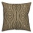 Neutral Colored Folk Pattern 20x20 Indoor / Outdoor Pillow