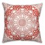 Funky Mandala Red Shades 20x20 Indoor / Outdoor Pillow